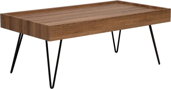 Picture of Beliani Stolik kawowy ciemne drewno WELTON