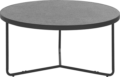 Attēls no Beliani Stolik kawowy duy efekt betonu z czarnym MELODY