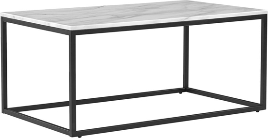 Picture of Beliani Stolik kawowy efekt marmuru biao-czarny DELANO