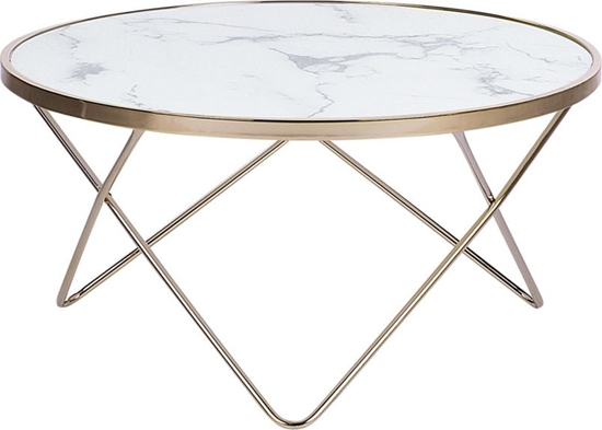 Picture of Beliani Stolik kawowy efekt marmuru biao-zoty MERIDIAN II