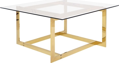 Picture of Beliani Stolik kawowy szklany zoty CRYSTAL
