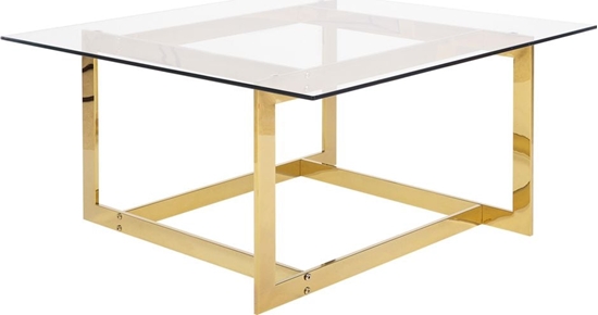 Picture of Beliani Stolik kawowy szklany zoty CRYSTAL