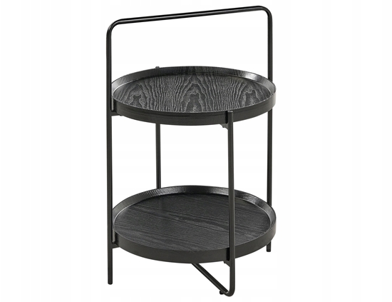 Picture of Beliani Stolik pomocniczy czarny EVART
