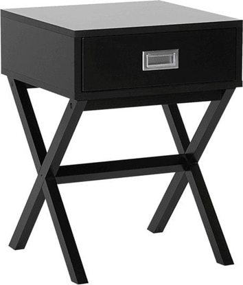 Attēls no Beliani Stolik pomocniczy czarny MONROE