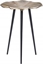 Изображение Beliani Stolik pomocniczy metalowy zoty z czarnym PUDUR