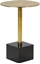 Изображение Beliani Stolik pomocniczy metalowy zoto-czarny COLIBRI