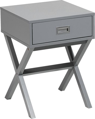 Picture of Beliani Stolik pomocniczy szary MONROE