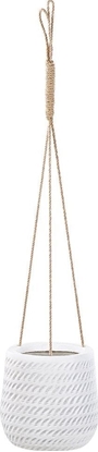 Picture of Beliani Wiszca doniczka  20 cm zamana biel LIVADIA