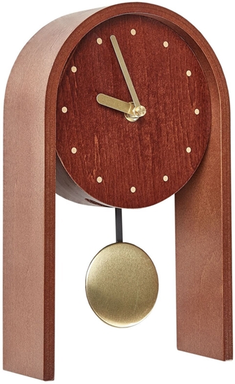 Picture of Beliani Zegar biurkowy FERDEN 15 cm Brzowy