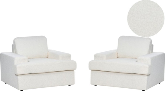 Picture of Beliani Zestaw 2 foteli boucle biay ALLA