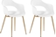 Picture of Beliani Zestaw 2 krzese biay UTICA