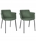 Picture of Beliani Zestaw 2 krzese do jadalni BELFIELD Zielony