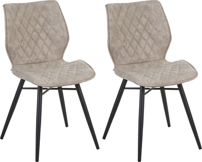 Picture of Beliani Zestaw 2 krzese do jadalni beowy LISLE