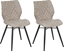 Picture of Beliani Zestaw 2 krzese do jadalni beowy LISLE
