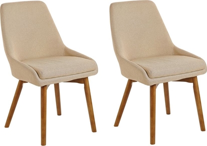 Picture of Beliani Zestaw 2 krzese do jadalni beowy MELFORT