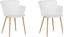 Picture of Beliani Zestaw 2 krzese do jadalni biay SUMKLEY