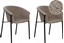 Picture of Beliani Zestaw 2 krzese do jadalni boucle beowoszary AMES