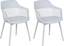 Attēls no Beliani Zestaw 2 krzese do jadalni jasnoszary ALMIRA