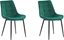 Picture of Beliani Zestaw 2 krzese do jadalni welurowy zielony MELROSE