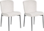 Изображение Beliani Zestaw 2 krzese do jadalni zamana biel ADA
