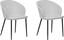 Изображение Beliani Zestaw 2 krzese jasnoszary MASON