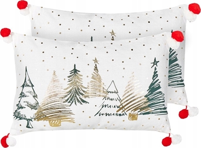 Attēls no Beliani Zestaw 2 poduszek Bawena Biay ANREDERA