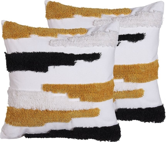 Picture of Beliani Zestaw 2 poduszek dekoracyjnych 45 x 45 cm wielokolorowa MONARDA