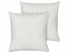 Attēls no Beliani Zestaw 2 poduszek dekoracyjnych CADETIA Bawena 45 x 45 cm Biay Jednolity