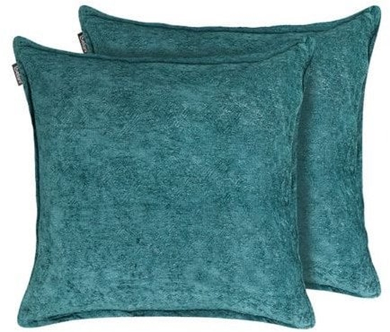 Picture of Beliani Zestaw 2 poduszek dekoracyjnych VERPIS Bawena 50 x 50 cm Lazurowy Jednolity