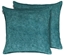 Изображение Beliani Zestaw 2 poduszek dekoracyjnych VERPIS Bawena 50 x 50 cm Lazurowy Jednolity