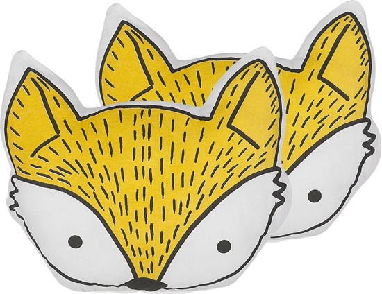 Picture of Beliani Zestaw 2 poduszek dla dzieci lis 50 x 40 cm óty VADODARA