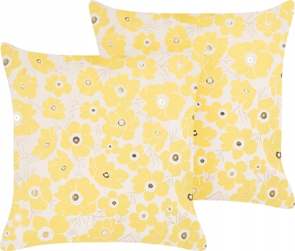 Изображение Beliani Zestaw 2 poduszek Welur óty TRITELEIA