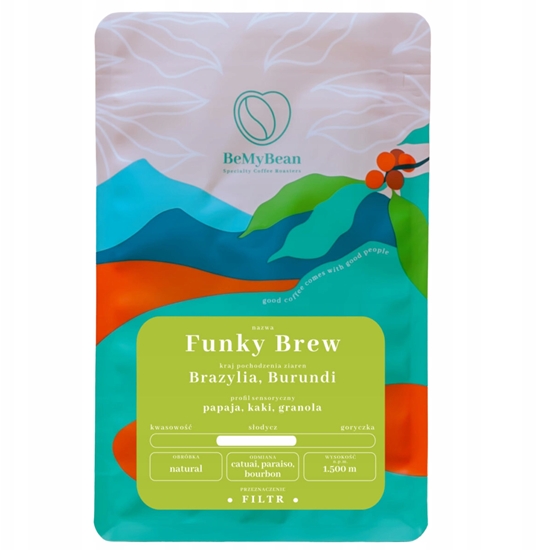 Picture of Kawa ziarnista BeMyBean Funky Brew 1 kg