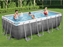 Picture of Bestway Basen Power Steel z zestawem, prostoktny, 488x244x122 cm