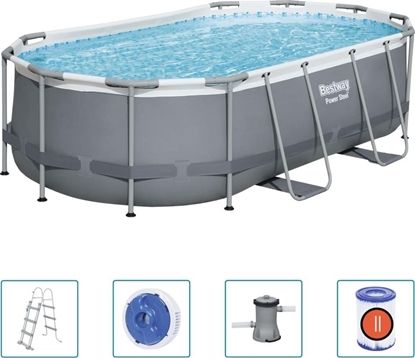 Attēls no Bestway Basen stelaowy Power Steel 427x250cm (56620)