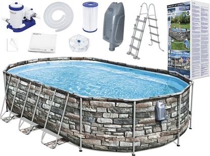 Picture of Bestway Basen stelaowy Power Steel 610x366cm 10w1 (56719)