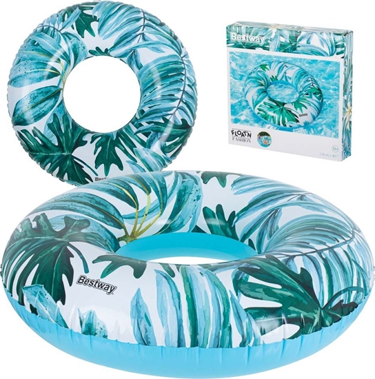 Picture of Bestway BESTWAY 36237 Kóko do pywania koo dmuchane palmy licie niebieski max 90kg