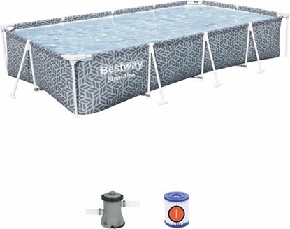 Attēls no Bestway Nadmuchiwany basen Bestway Steel Pro Szary