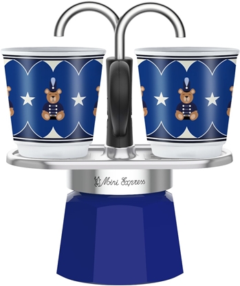 Picture of Bialetti - Mini Express Joyful Christmas 2tz + 2 Filianki