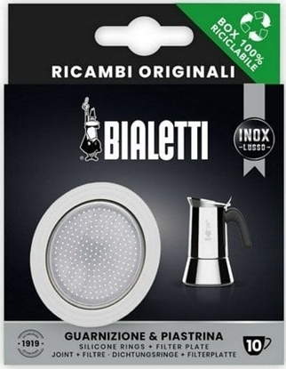 Attēls no Bialetti Uszczelka + sitko do kawiarek stalowych Bialetti 10tz