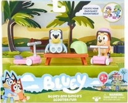 Picture of Bluey Bluey Bluey and Bingo skate run
