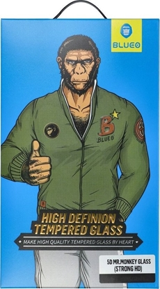 Picture of Blueo Szko Hartowane 5D Mr. Monkey Glass - 5903396147500 23 Szko Hartowane 5D Mr. Monkey Glass - do Samsung Galaxy S21 FE czarny (Strong Lite) do Samsung Galaxy A53 5G czarny (Strong Lite)