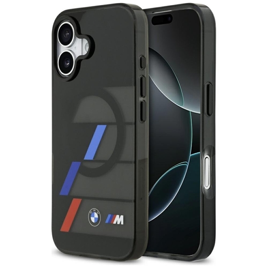 Picture of BMW M IML Metal Buttons Tricolor Lines MagSafe Case for Apple iPhone 17