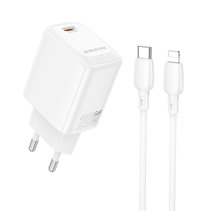 Attēls no Borofone Wall charger BN26 Fuente - Type C - PD 20