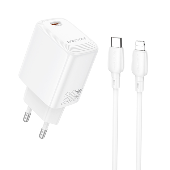 Picture of Borofone Wall charger BN26 Fuente - Type C - PD 20