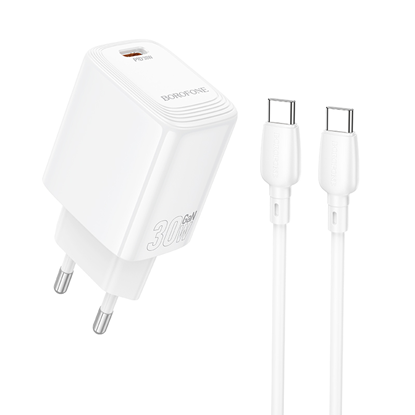 Attēls no Borofone Wall charger BN28 Fuente - Type C - PD 30