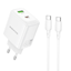 Изображение Borofone Wall charger BN30 Cargador GaN - USB + Ty