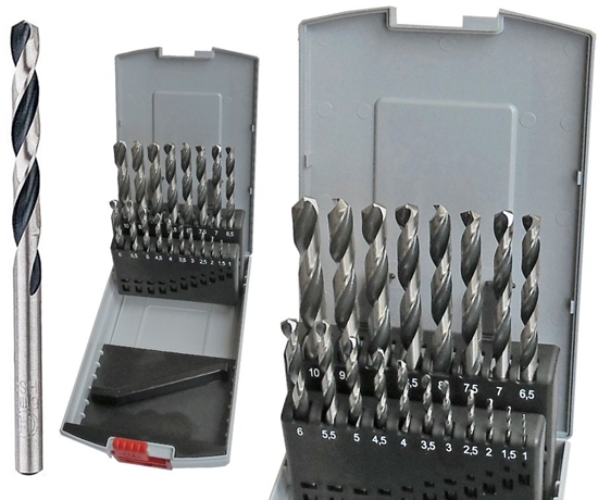 Изображение Bosch HSS Twist Drill Bit PointTeQ Sets