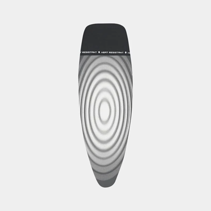 Picture of BRABANTIA gludināmā dēļa pārvalks, 135x45 cm, Titan Oval Heat Resista(D) 2mm