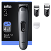 Picture of Braun 4-in-1 Grooming Kit | All-in-One Series 3 AIO3500 | Cordless | Number of length steps 14 | Black